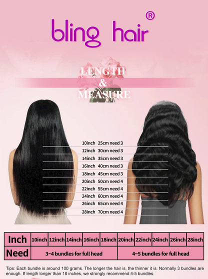 Brazilian Human Hair Wigs Bling