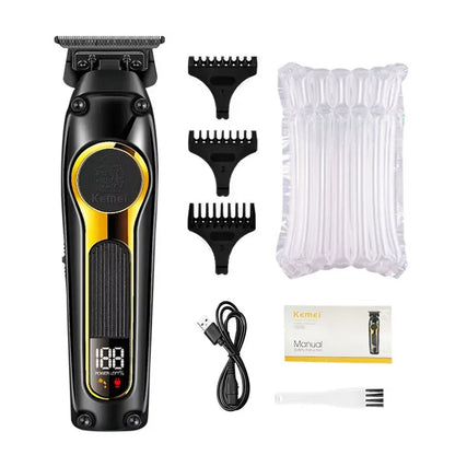 Kemei Professional Electric Hair Clipper Kit
