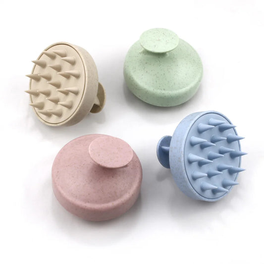Silicone Shampoo Brush Head Scalp