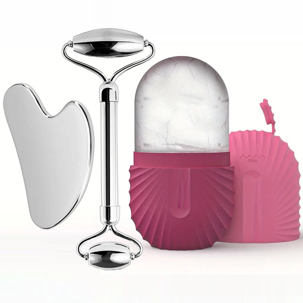 Face Roller Skincare Kit