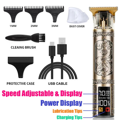 Professional Electric T9 Hair Clipper