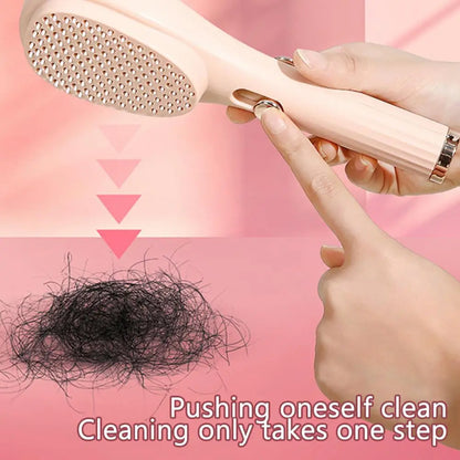 Self-Cleaning Hair Massage Comb